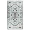 vidaXL Ulkomatto litte&auml; kudos 80x150 cm vihre&auml; ja harmaa