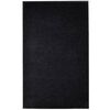 vidaXL Ovimatto musta 117x220 cm PVC