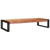vidaXL Kylpyhuoneshelf Ruskea 120 x 50 x 23 cm Tihe&auml; akasiapuu