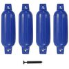 vidaXL Veneen lepuuttaja 4 kpl sininen 41x11,5 cm PVC