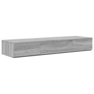 vidaXL Studio ty&ouml;p&ouml;yt&auml; Harmaa Sonoma 152 x 40 x 19,5 cm Tekninen puu