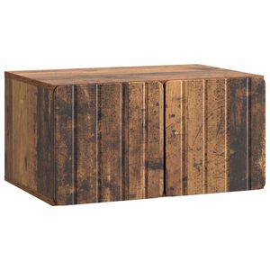 vidaXL Sein&auml;lle asennettava TV-kaappi 59,5 x 41 x 30 cm Vanha puu