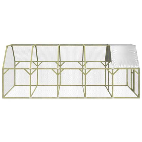 vidaXL Kanankoppi 268x500x190 cm kyll&auml;stetty t&auml;ysi m&auml;nty