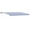 vidaXL Manuaalinen markiisin runko LED-valoilla 4,5 &times; 3 m