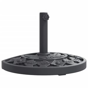 vidaXL Aurinkovarjon jalusta &Oslash;38 / 48 mm tangolle 9 kg puolipy&ouml;re&auml;