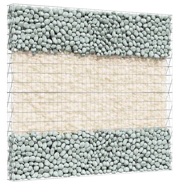 vidaXL Puutarhakivet Kulta 12 cm Lasi