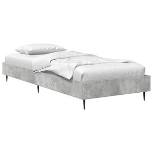 vidaXL S&auml;ngyn runko Betoninharmaa 80 x 200 cm Tekninen puu