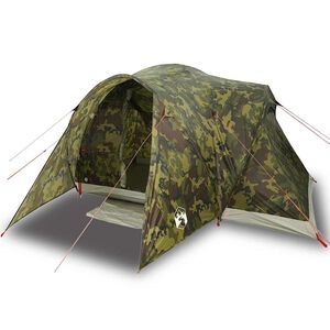 vidaXL Family Teltta Dome 6-hengen naamiointi vedenpit&auml;v&auml;