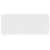 vidaXL Verkkoverho verhoilla Valkoinen 180 x 600 cm Polyesteri