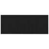 vidaXL Päätylevy Musta tammi 200 x 1,5 x 80 cm Tekninen puu