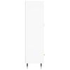 vidaXL Kaappi valkoinen 69,5x31x115 cm tekninen puu