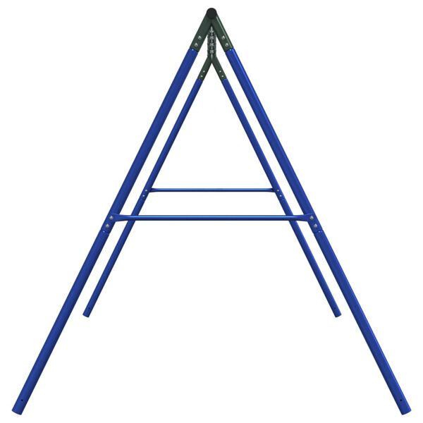 vidaXL Keinurunko ulos 8 ripustuskoukulla sininen ter&auml;s