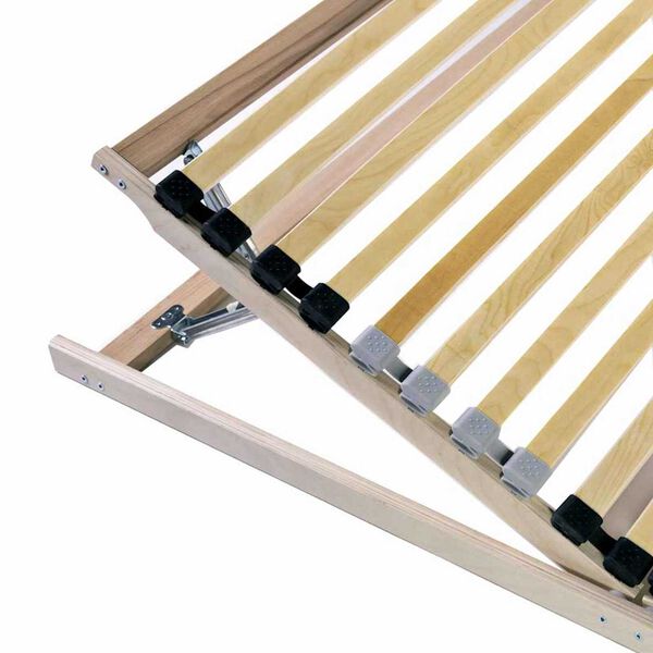 vidaXL S&auml;lepohja Ruskea 3FT Single Kiinte&auml; py&ouml;kki