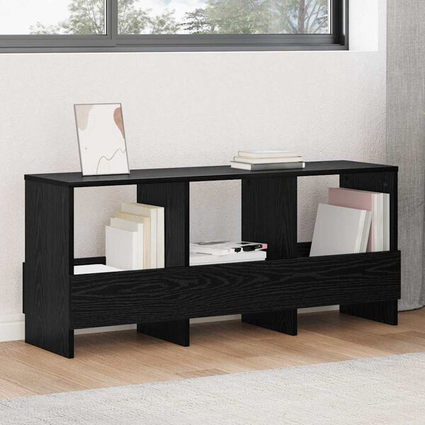 vidaXL Lehtiteline Musta tammi. 102 x 30 x 45 cm