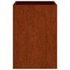 vidaXL Kukkalaatikko 52x48x75 cm Corten ter&auml;s