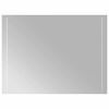 vidaXL Kylpyhuoneen LED-peili 80x60 cm