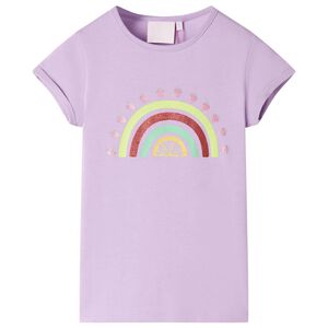 Lasten T-paita lila 104