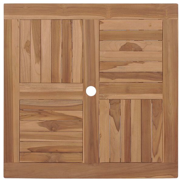 vidaXL 5-osainen puutarhan ruokailuryhm&auml; t&auml;ysi tiikki