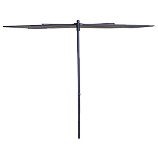 Madison Parvekkeen päivänvarjo Sun Wave 270x150 cm vaaleanharmaa