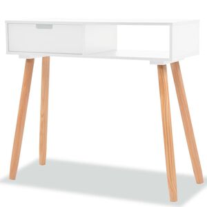 vidaXL Sivup&ouml;yt&auml; T&auml;ysi m&auml;nty 80x30x72 cm Valkoinen