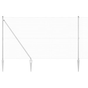 vidaXL Langoitettu este piikeill&auml; 25 x 1,6 m (L x K)