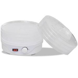 vidaXL Ruokakuivuri 6 tarjottimella (py&ouml;re&auml;)