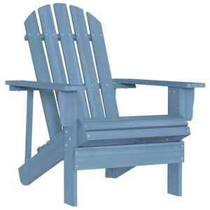 vidaXL Adirondack-puutarhatuoli t&auml;ysi kuusi sininen