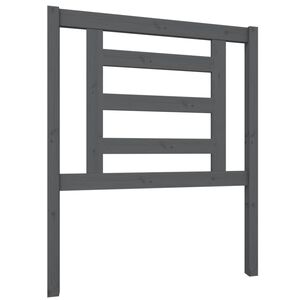 vidaXL S&auml;ngynp&auml;&auml;ty harmaa 81x4x100 cm t&auml;ysi m&auml;nty