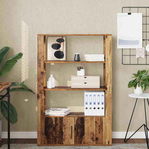 vidaXL Sivup&ouml;yt&auml; Vanha puu 30 x 80 x 119.5 cm Tekninen puu