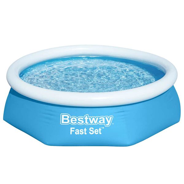 Bestway Fast Set T&auml;ytett&auml;v&auml; uima-allas py&ouml;re&auml; 244x61 cm