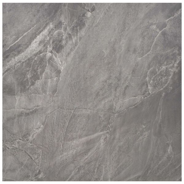 vidaXL Lattialankut 55 pcs Musta 5,11 m&sup2; Polyvinyylikloridi