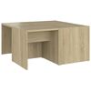 vidaXL Sohvap&ouml;yd&auml;t 4 kpl Sonoma-tammi 33x33x33 cm tekninen puu