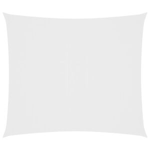 vidaXL Aurinkopurje Oxford-kangas suorakaide 2x2,5 m valkoinen