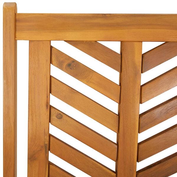 vidaXL Piharuokailu setti 3 pcs Ruskea Tiheä akasiapuu