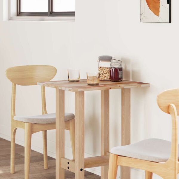 vidaXL Pöytälevy suorakaide 60x50x2 cm täysi akasiapuu