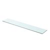 vidaXL Hyllypaneeli Kirkas Lasi 90x15 cm