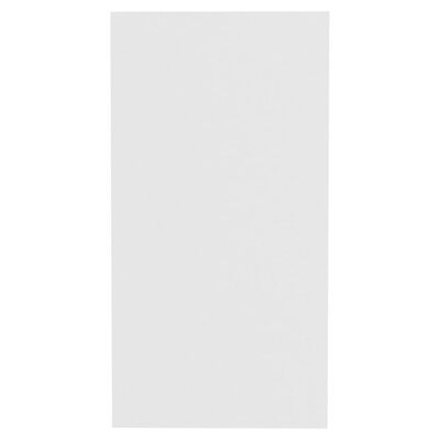 vidaXL Sivupöytä valkoinen 50x26x50 cm lastulevy