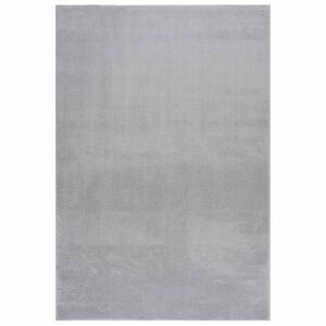 vidaXL Matto pest&auml;v&auml; pehme&auml; lyhyt nukka 160x230 cm liukumaton harmaa