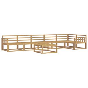 vidaXL Ulkosohvakokoelma 7 pcs valkoinen 79 x 79 x 37 cm