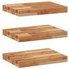 vidaXL Kelluvat hyllyt 3 kpl 40x30x4 cm &ouml;ljytty massiivipuu akaasia