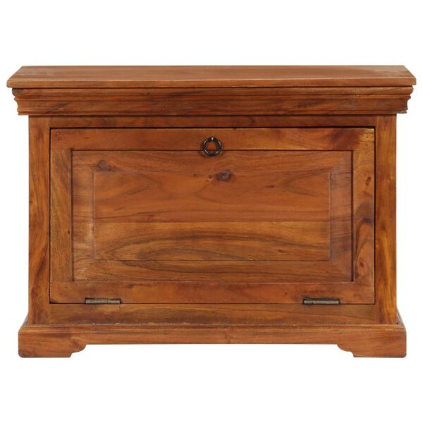 vidaXL Kenkäkaappi 60x40x41 cm täysi akaasiapuu