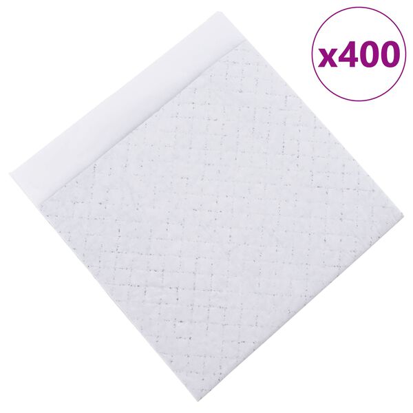 vidaXL Lemmikkikoulutuspadi Yksiv&auml;rinen 400 pcs 45 x 33 cm