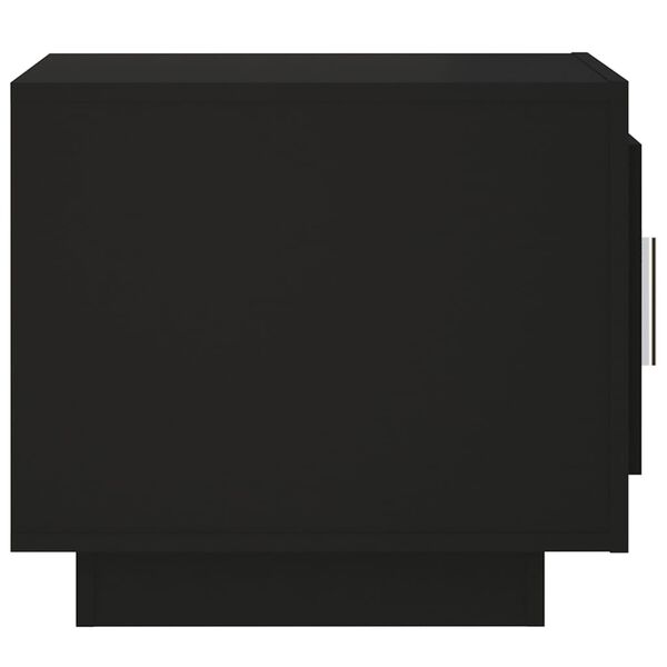 vidaXL Sohvap&ouml;yt&auml; musta 51x50x45 cm tekninen puu