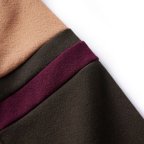 Lasten collegepaita tumma khaki ja kameli 140