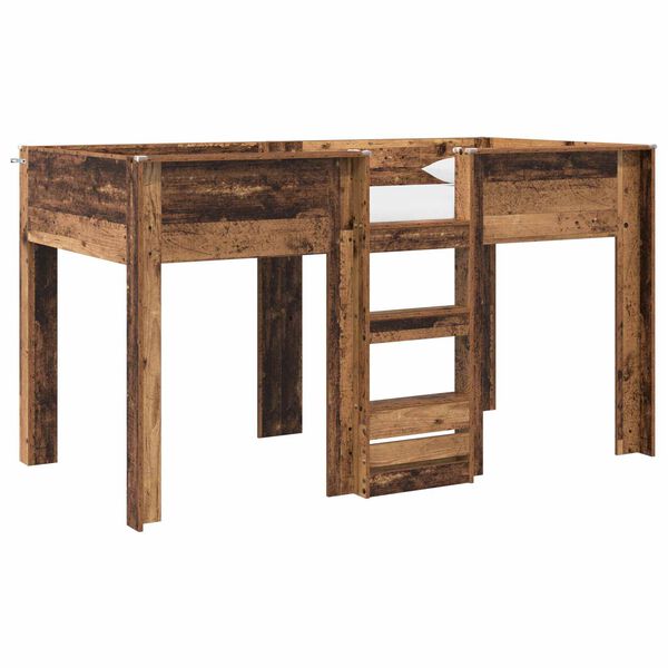 vidaXL Kerross&auml;nky Lapset Vanha puu 100 x 200 cm Tekninen puu