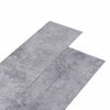 vidaXL Itsekiinnittyv&auml;t PVC-lankut Sementti harmaa 30,5 x 61 cm 28 kpl