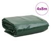 vidaXL Pressu vihre&auml; 4x8 m 650 g/m&sup2;