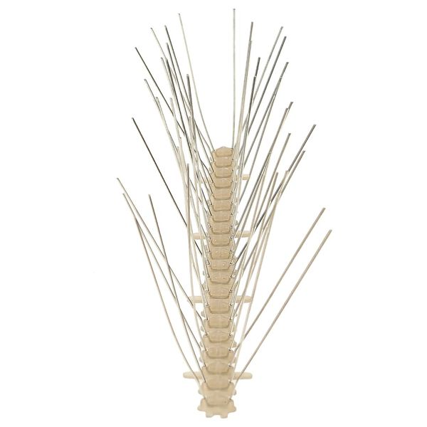 vidaXL 4-Riviset muoviset lintu- & kyyhkyspiikit 20-sarja 10 m