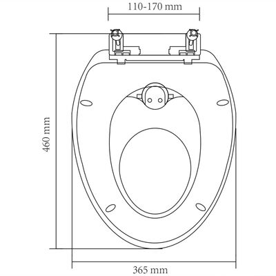 vidaXL WC-istuimet soft-close kansilla 2 kpl muovi valkokeltainen