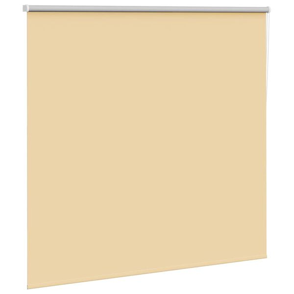 vidaXL Rullaverho Blackout Beige 165x130 cm Kankaan leveys 161,6 cm